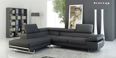Leather sofa Moonraker